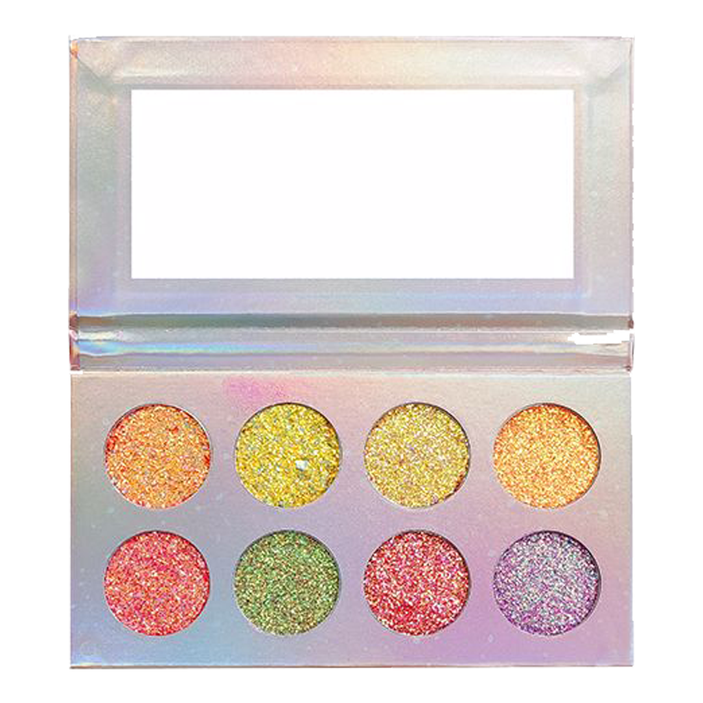 AQUA 8 COLOR GLITTER EYESHADOW PALETTE